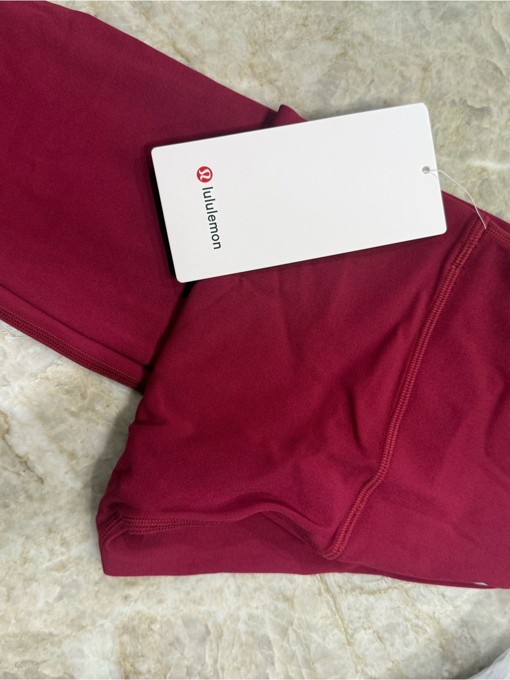 lululemon athletica Women’s High-Rise Raspberry Rave 25 “ leggings.